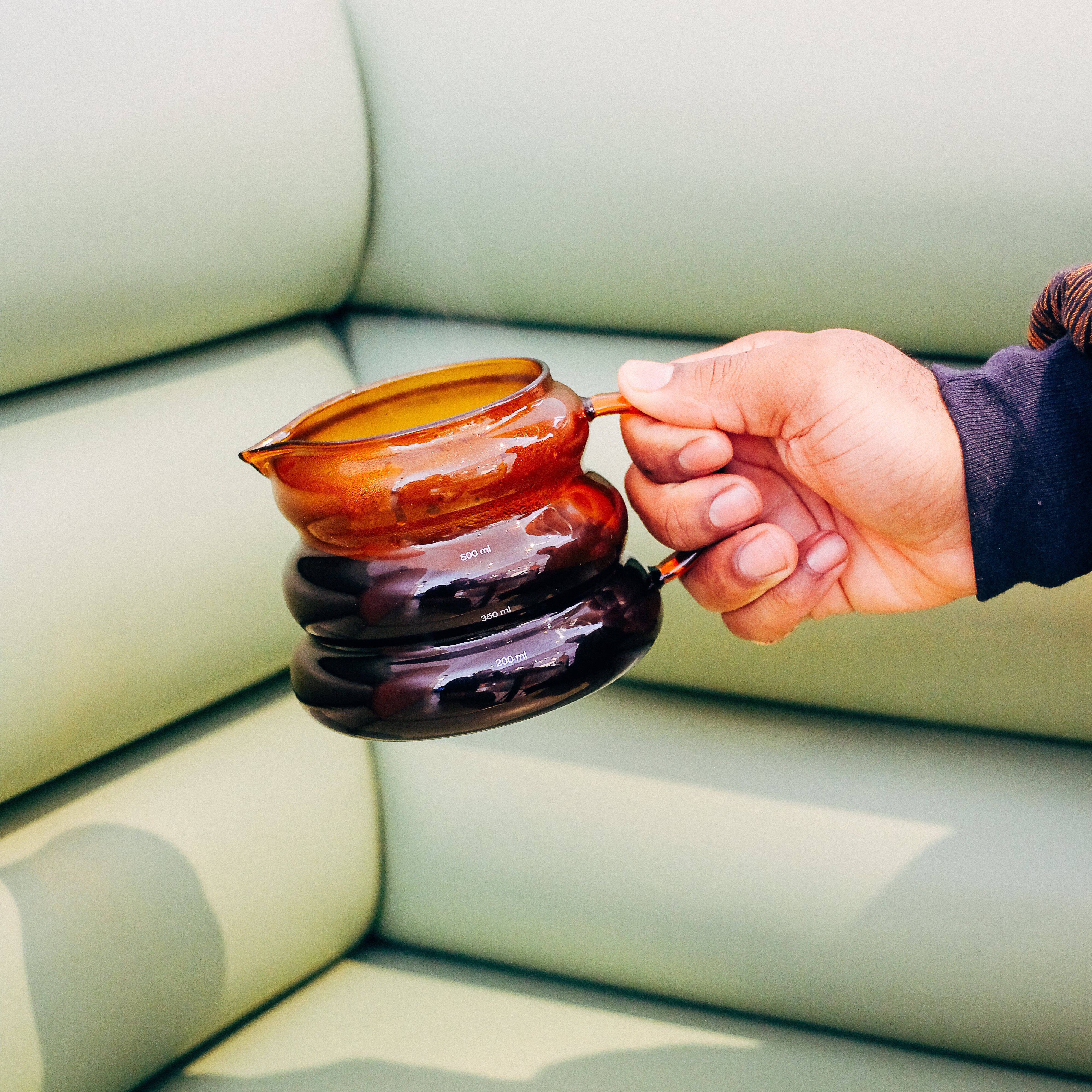 Coffee Meister ピンバッジ SUJAK バリスタ ピンバッジ クリスタルマウンテン 32×40mm SJ_CC_103