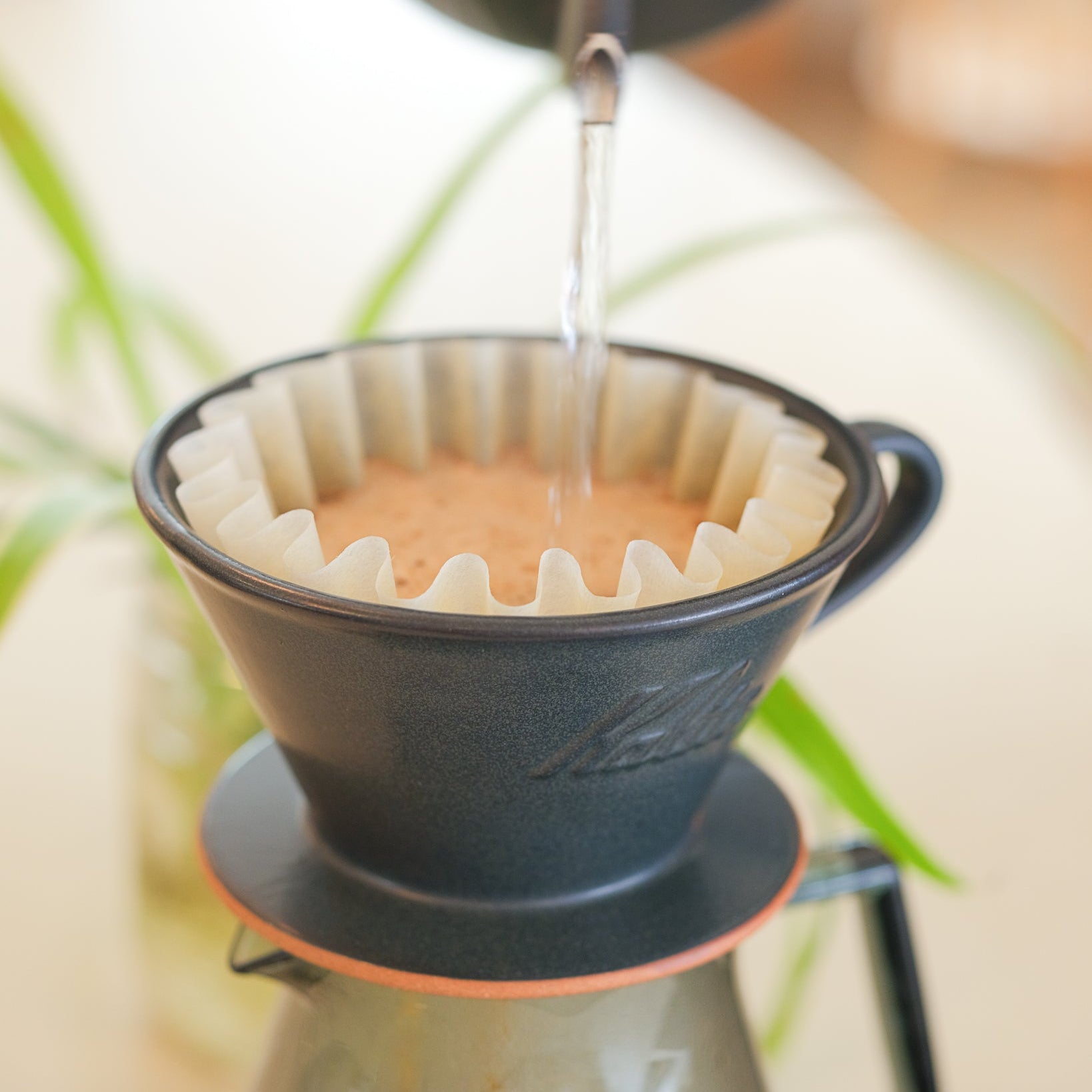 Método Kalita Wave Style café especial coado reta flat bottom jarra Método Kalita Wave Style café especial coado reta flat bottom jarra