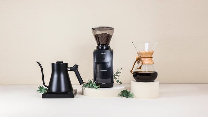 Assorted coffee equipment