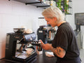 Espresso and latte art