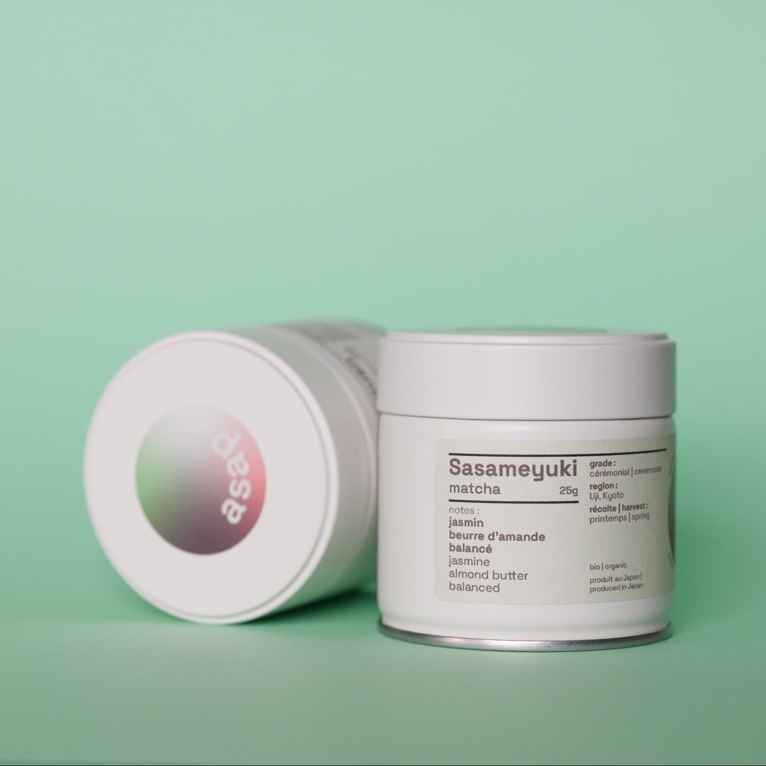 Asap - Organic Matcha Sasameyuki