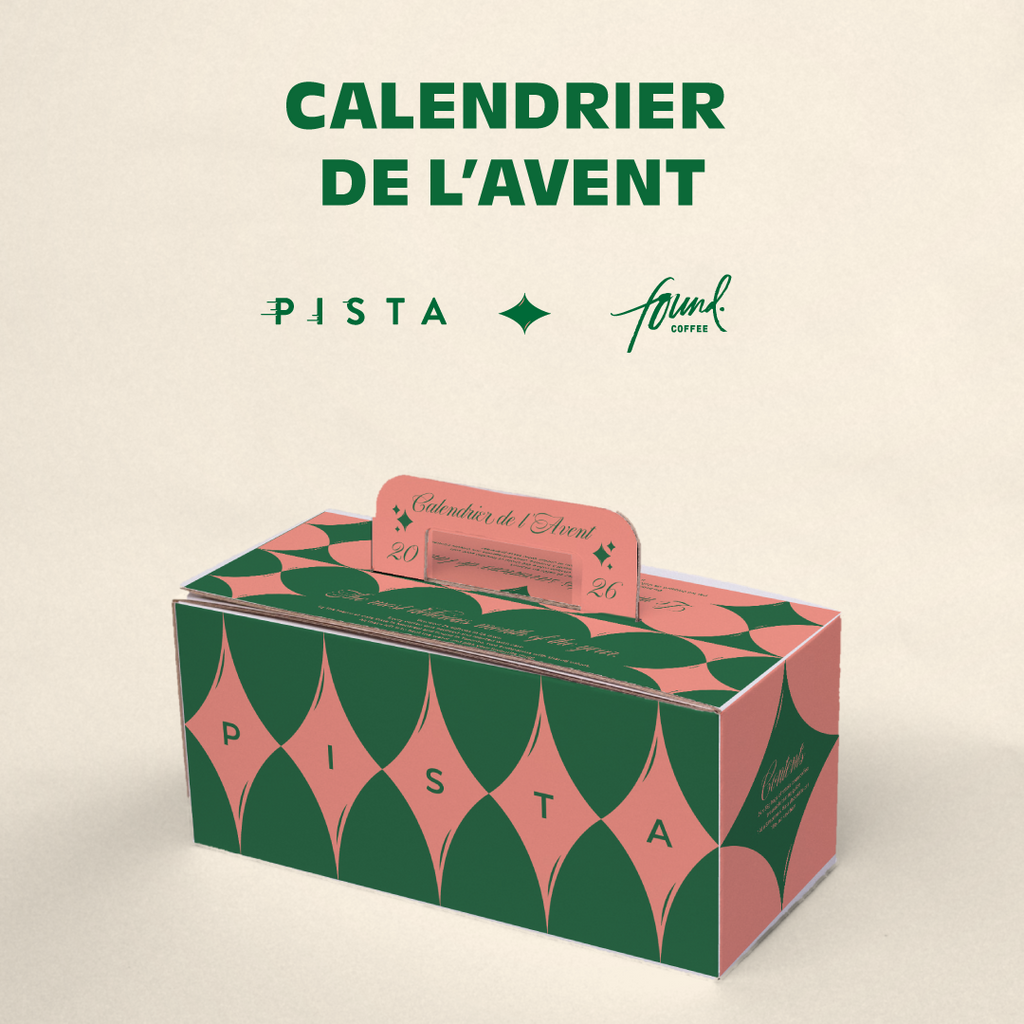 Calendrier de l'Avent 2026 Pista x Found